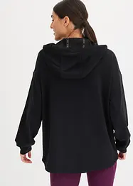 Sweat-shirt pratique à capuche avec modal, ultra-doux, bonprix