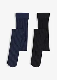 Strumpfhose mit Struktur 50den (2er Pack), bonprix