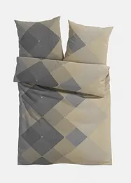 Bettwäsche mit Rauten, bonprix