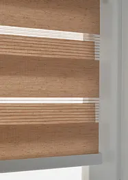 Store double sans chaînette effet lin, bonprix