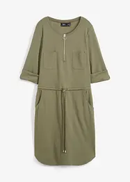Shirtkleid aus schwerer Baumwolle, bonprix