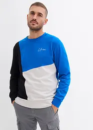 Sweat à col rond 100% coton, bonprix