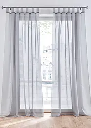 Gardinen aus leichtem Voile (2er Pack), bonprix