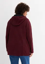 Veste polaire tricotée à capuche, bonprix