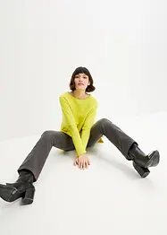 Pull poncho à œillets, bonprix