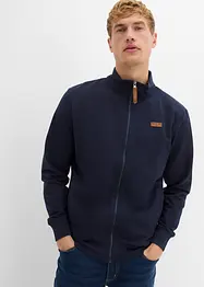 Sweat zippé avec col montant, bonprix