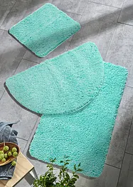 Tapis de bain tufté uni et haut, bonprix