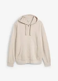 Sweat zippé à capuche, bonprix