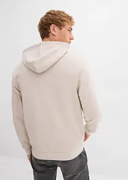 Sweat zippé à capuche, bonprix