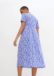 Robe en jersey de coton, longueur midi, bonprix