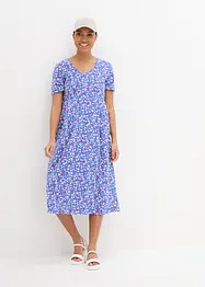 Robe en jersey de coton, longueur midi, bonprix