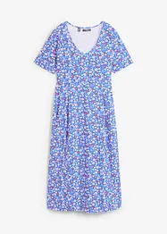 Robe en jersey de coton, longueur midi, bonprix