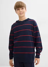 Pull en fine maille à capuche, bonprix