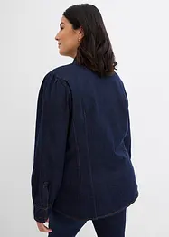 Chemise en jean à manches ballon, bonprix