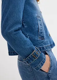 Trench court en denim, bonprix