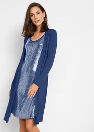 Robe style double épaisseur en viscose, bonprix