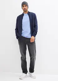 Strickjacke mit Reißverschluss, bonprix