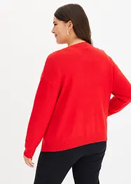 Feinstrickjacke aus Baumwoll-Mix, bonprix