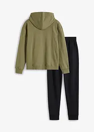 Jogginganzug mit Kapuze (2-tlg. Set), bonprix