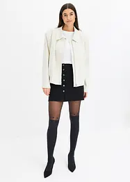 Overknee Strumpfhose mit Herzchen mit recyceltem Polyamid 60den, bonprix