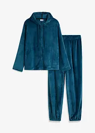 Loungewear Hausanzug aus Kuschelfleece, bonprix