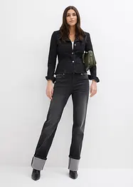 Jeansblazer, kurz, bonprix
