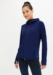 Thermo-Trainingsjacke mit Daumenschlaufe, bonprix