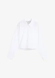 Chemisier cropped 100% coton, bonprix