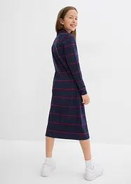Jerseykleid mit Polokragen mit Bio-Baumwolle, bonprix
