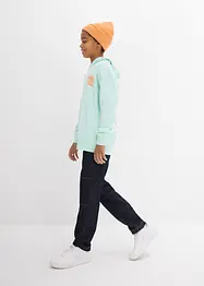 Regular Fit Stretch-Jeans, Straight mit verstärkter Kniepartie, bonprix