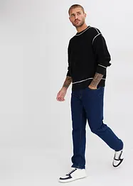 Jean droit en denim non déformable, Regular, bonprix