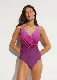 Maillot 1 pièce sculptant, maintien modéré, bonprix