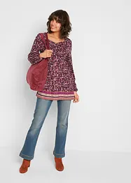 Shirt-Tunika aus Baumwoll-Viskose-Mix, bonprix