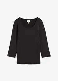 Rundhalsshirt mit 3/4-Arm, bonprix