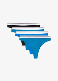 String mit Bio-Baumwolle (4er Pack), bonprix