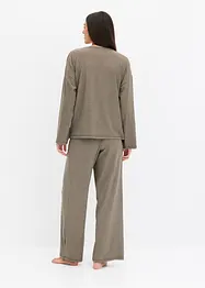 Ensemble d'intérieur en matière côtelée douce, bonprix