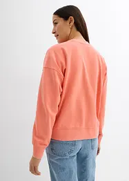 Sweat oversize en coton et viscose, bonprix