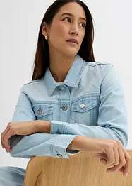 Veste en jean ornée de strass, bonprix