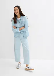Veste en jean ornée de strass, bonprix