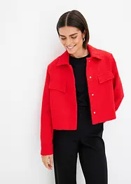 Veste courte en bouclé, bonprix