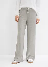 Gestreifte Jersey-Hose mit Kordelzug, bonprix