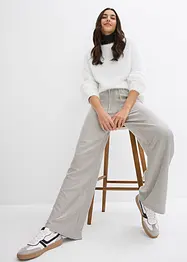 Gestreifte Jersey-Hose mit Kordelzug, bonprix