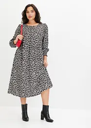 Robe midi imprimée, bonprix