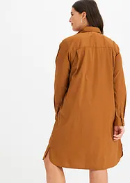 Hemdblusenkleid aus Popeline, bonprix