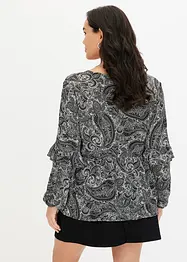 Tunique-blouse imprimée, bonprix