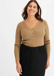 Pull côtelé, bonprix