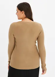 Pull côtelé, bonprix