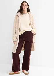 Pantalon cargo en velours côtelé, bonprix