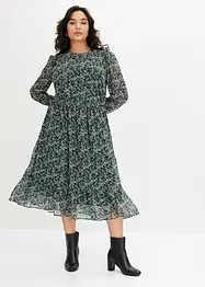 Robe midi imprimée, bonprix