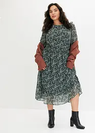 Robe midi imprimée, bonprix